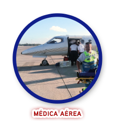 Traslados medicalizados aéreos desde Gran Canaria